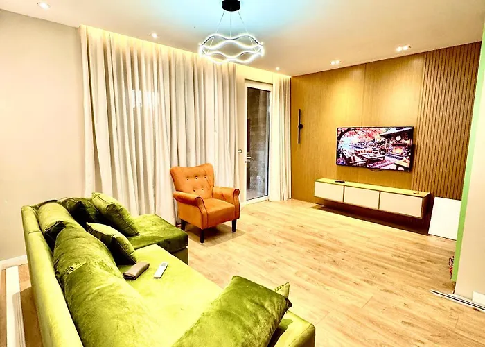 Apartament Next To Melia-premium Zone, Private Garden - Sanpietro Durrës